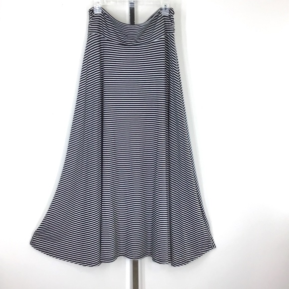 Love Nation Striped Maxi Skirt - Picture 1 of 12